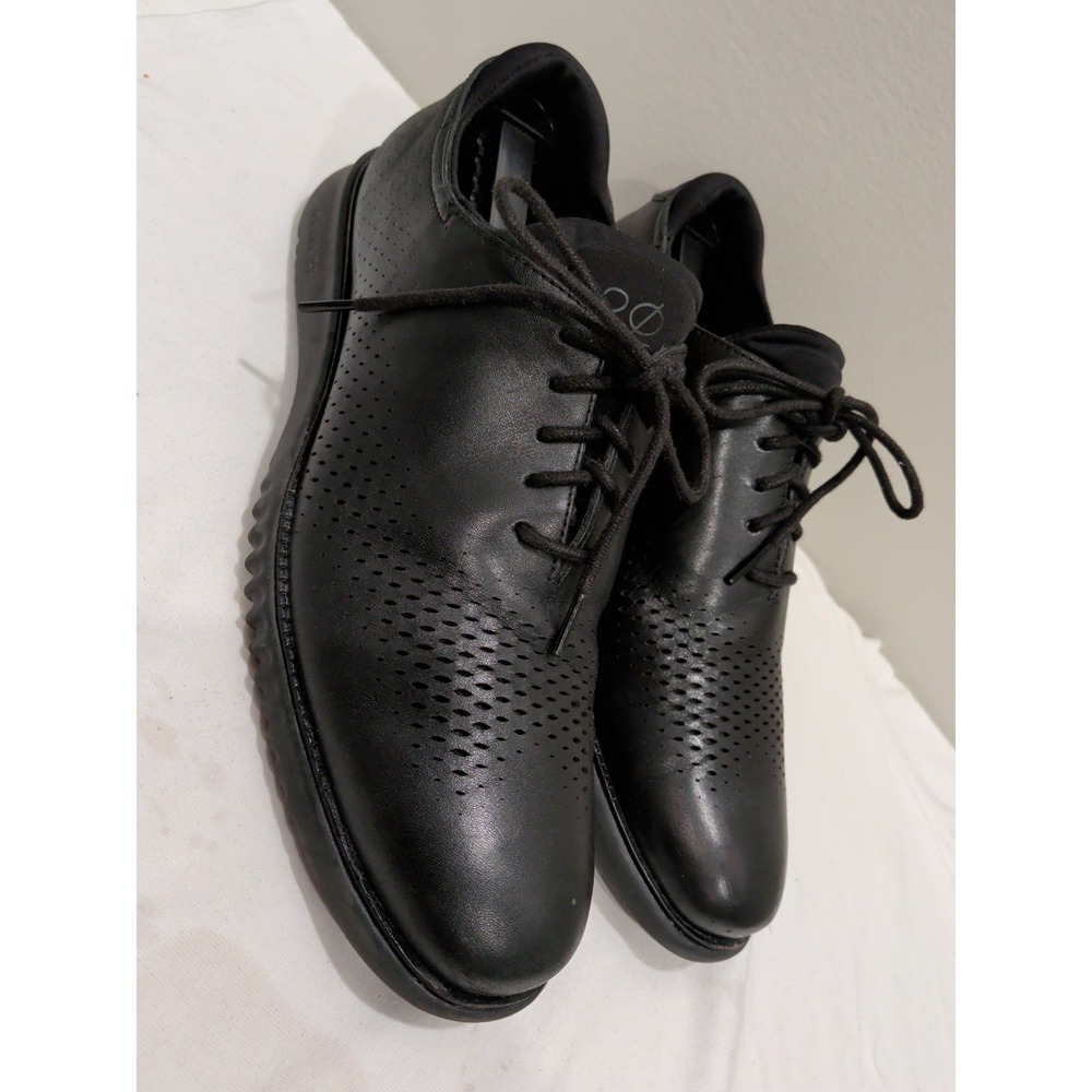 Cole Haan Men's 2.ZEROGRAND Laser Wingtip Oxford Black - C23832, Black/ Sz 10.5